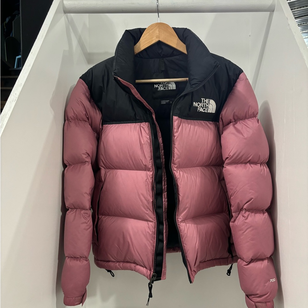 SOLD  NWT The North Face Plus 1996 Retro Nuptse 700 puffer jacket Mesa Rose Pink